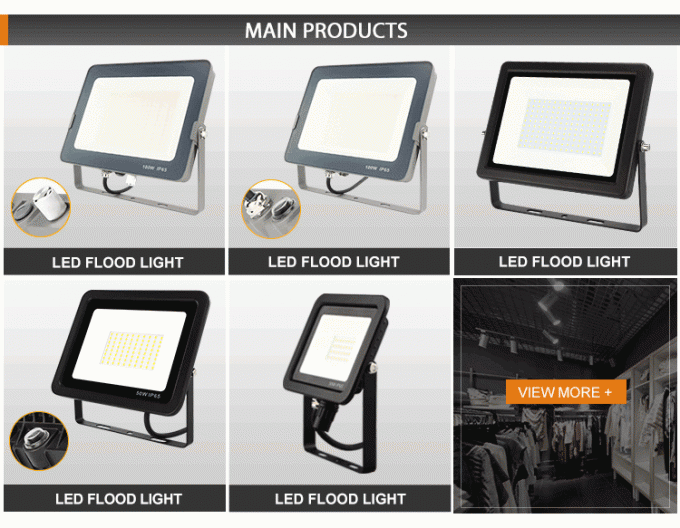 De prix usine nouvelle 10w LED lumière d'inondation du capteur ultra-mince en aluminium