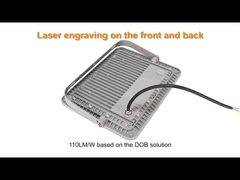 BK02 KCD High Lumen LED Flood Light extérieur avec commutateur de commande de couleur