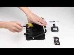 Projecteurs d'inondation de sécurité BK, montage sur avant-toit, 30W 50W 100W, projecteur extérieur avec détecteur de mouvement et télécommande