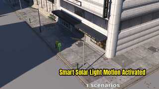 Réverbère solaire intelligent TR-ES-P