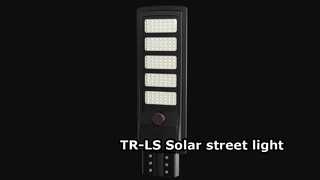 Le lampadaire solaire tout-en-un TR-LS résout facilement tous les problèmes d’éclairage extérieur