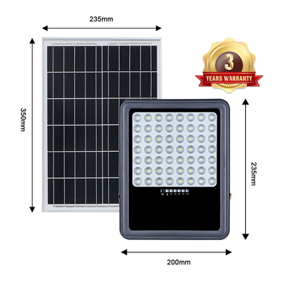 High Power Outdoor 300 W LED Solar Flood Light With 2835SMD 30AH Battery