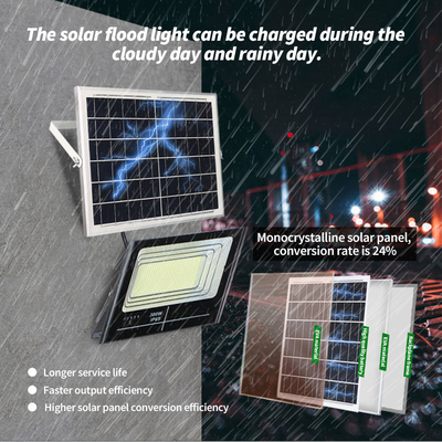 SMD LED Solar Flood Light With Sensor 30W 60W 100W 200W Flood Lamp